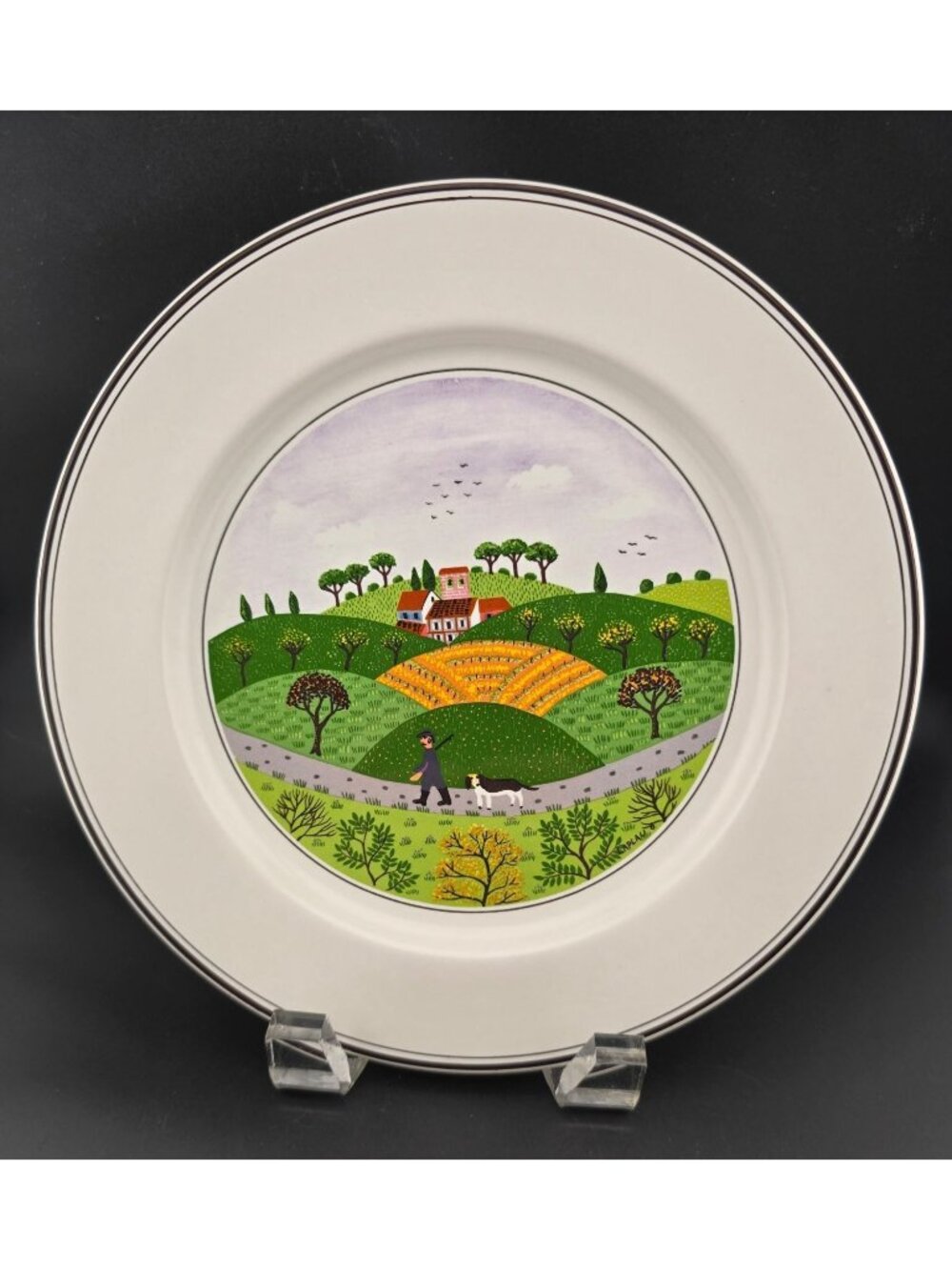 Villeroy & Boch Design Naif Porcelain Salad Plate 8.25" Laplau Art